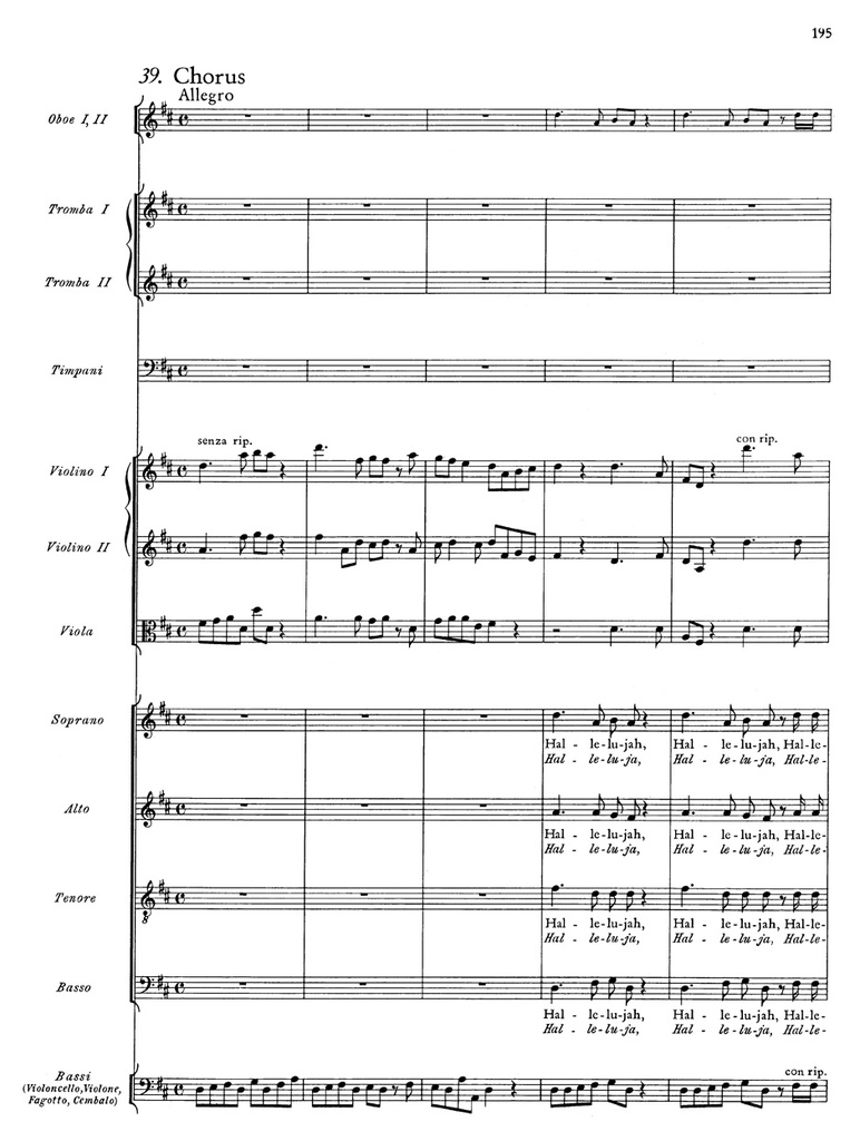 The Messiah, HWV.56  (Full score, Cloth bound, Complete edition)