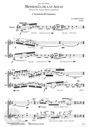 Sonata No.1 - Mitología de las Aguas