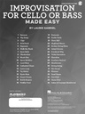 Improvisation for Cello or Bass Made Easy