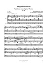 Enigma Variations, Op.36 für Orgel