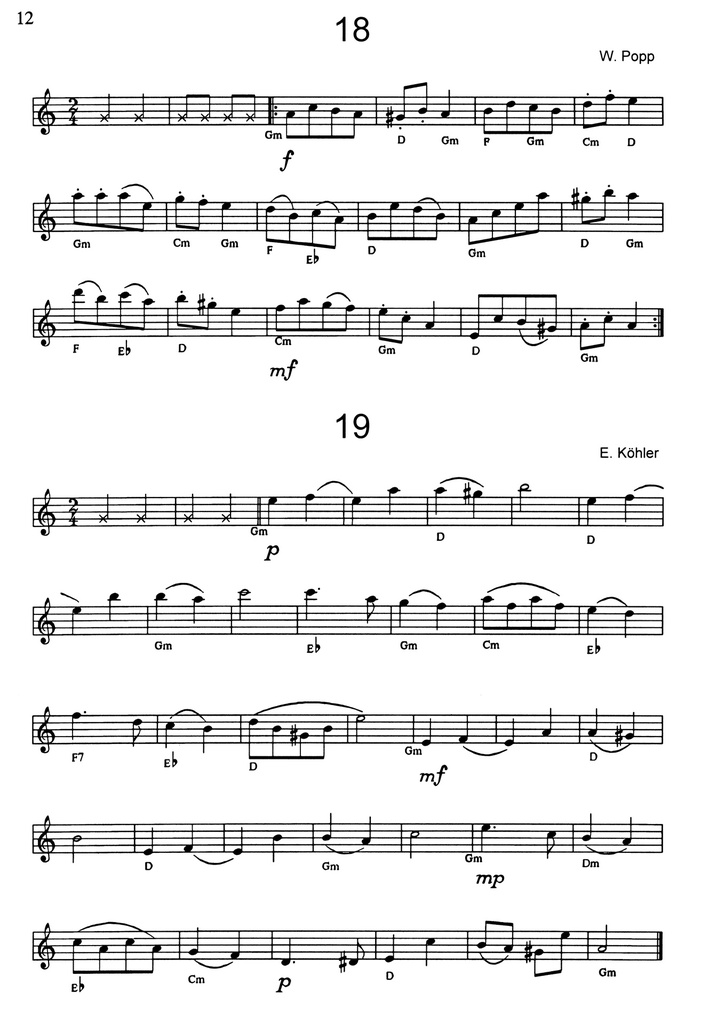 69 Etudes for Clarinet