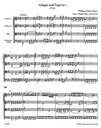 Adagio und Fuge in c, KV.546 (Score & parts)