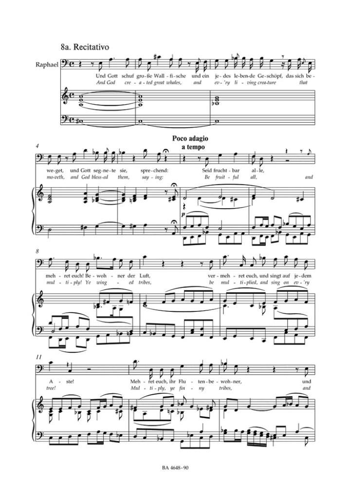 Die Schöpfung, Hob.XXI:2 (Vocal score)