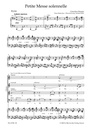 Petite Messe Solennelle (Vocal score)