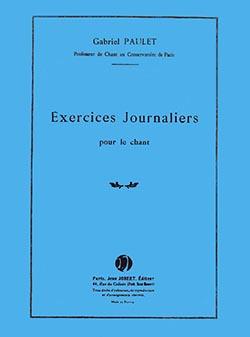 Exercices Journaliers pour le Chant