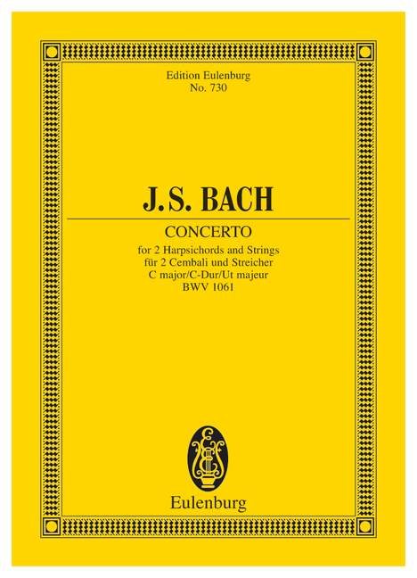 Concerto C major, BWV.1061