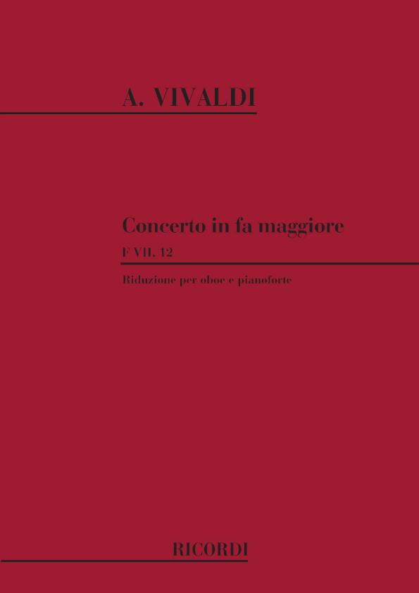 Concerto in Fa Maggiore, RV.457 (Piano reduction)