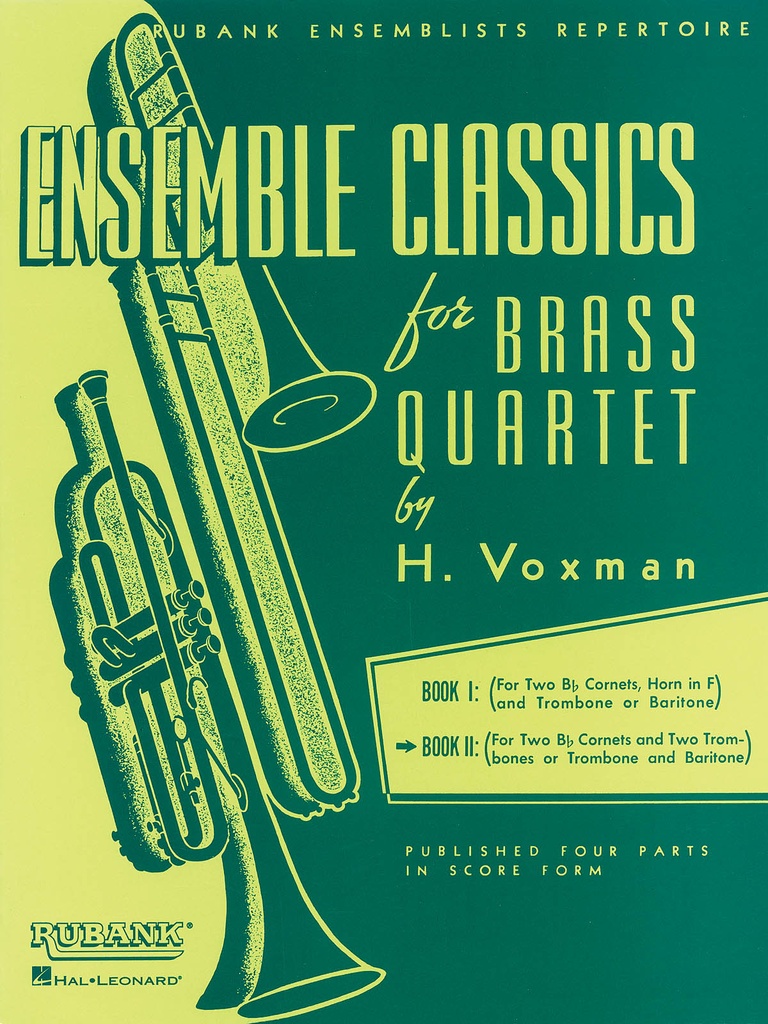 Ensemble Classics for Brass Quartet - Vol.2