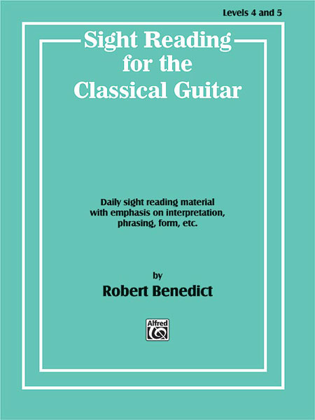 Sight Reading for the Classical Guitar - 4/5