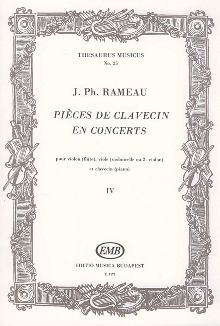 Pieces de Clavecin en Concerts - Vol.4