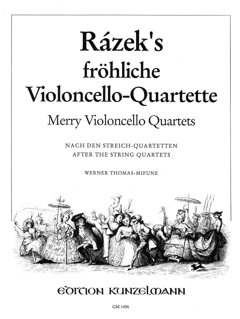 Fröhliche Violocello-Quartette