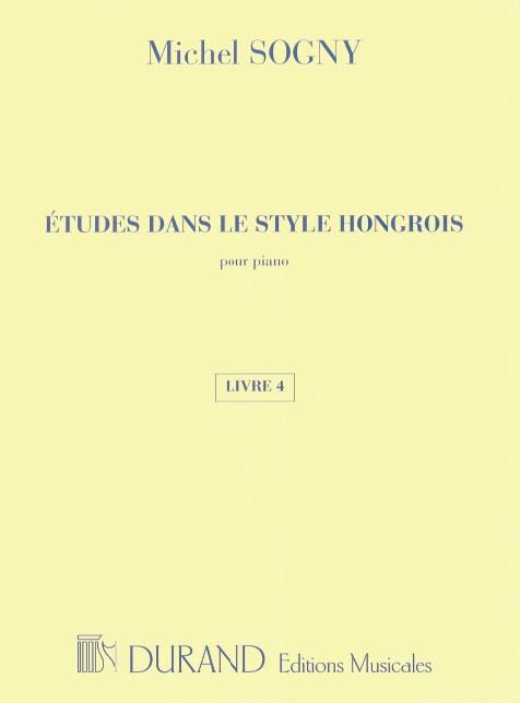 Etudes dans le Style Hongrois - Vol.4