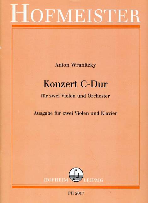 Konzert C-Dur (Piano reduction)