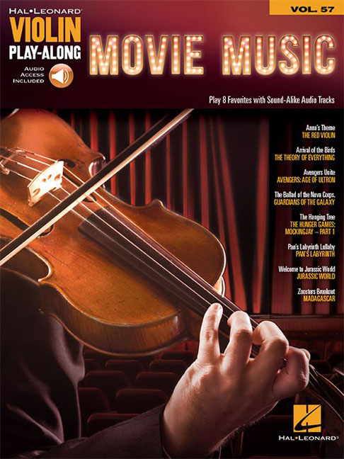 Violin Play-along - Vol.57: Movie Music