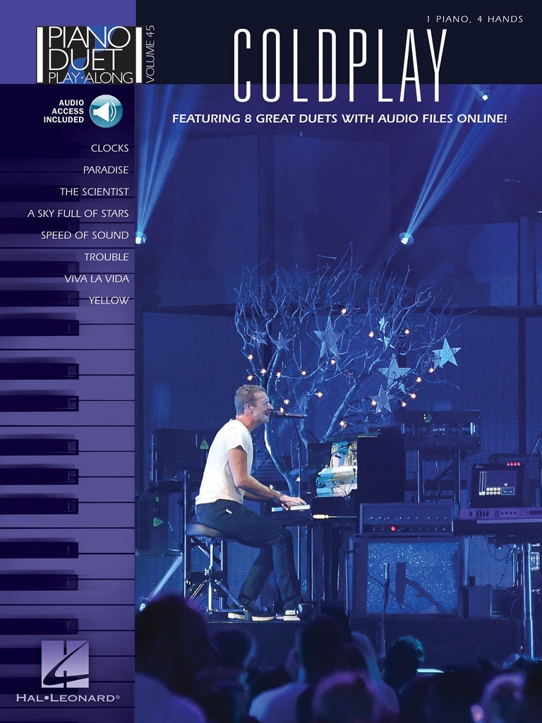 Piano Duet Play-along - Vol.45: Coldplay