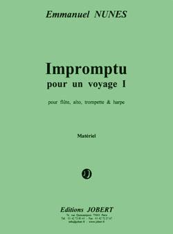 Impromptu pour un voyage I