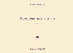 Note pour une myrtille