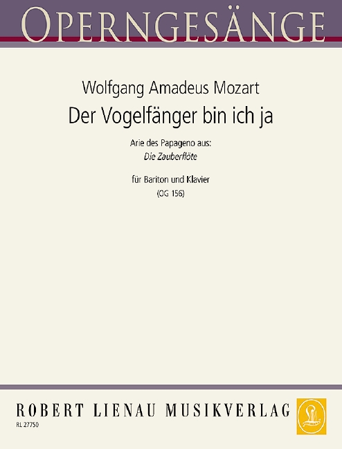 Der Vogelfänger bin ich ja (Zauberflöte)