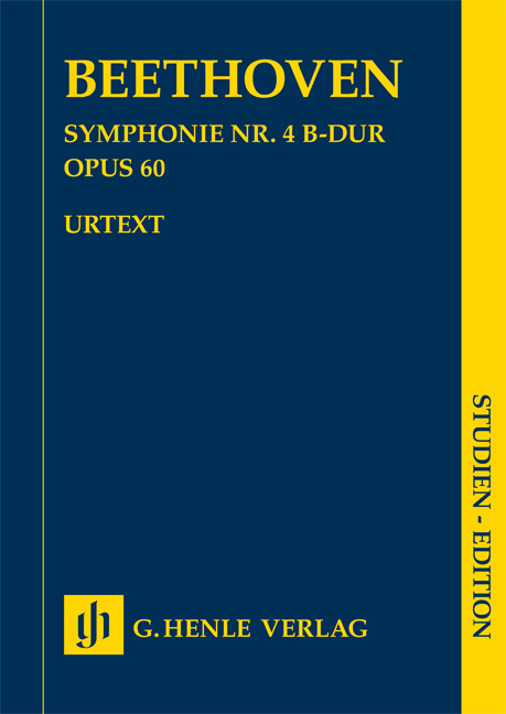 Symphonie Nr.4 B-Dur, Op. 60 (Study score)