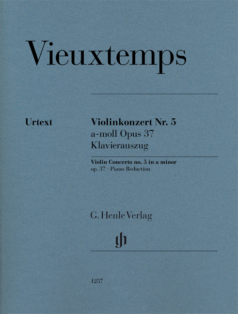 Violin Concerto no.5 in a minor, Op. 37 (Piano Reduction)