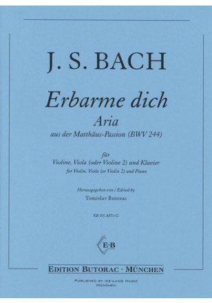 Erbarme Dich (Aus der Matthäus Passion)