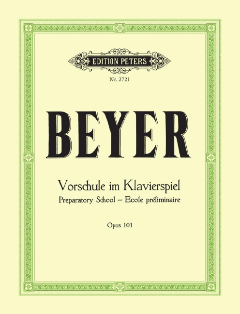 Vorschule im Klavierspiel, Op.101