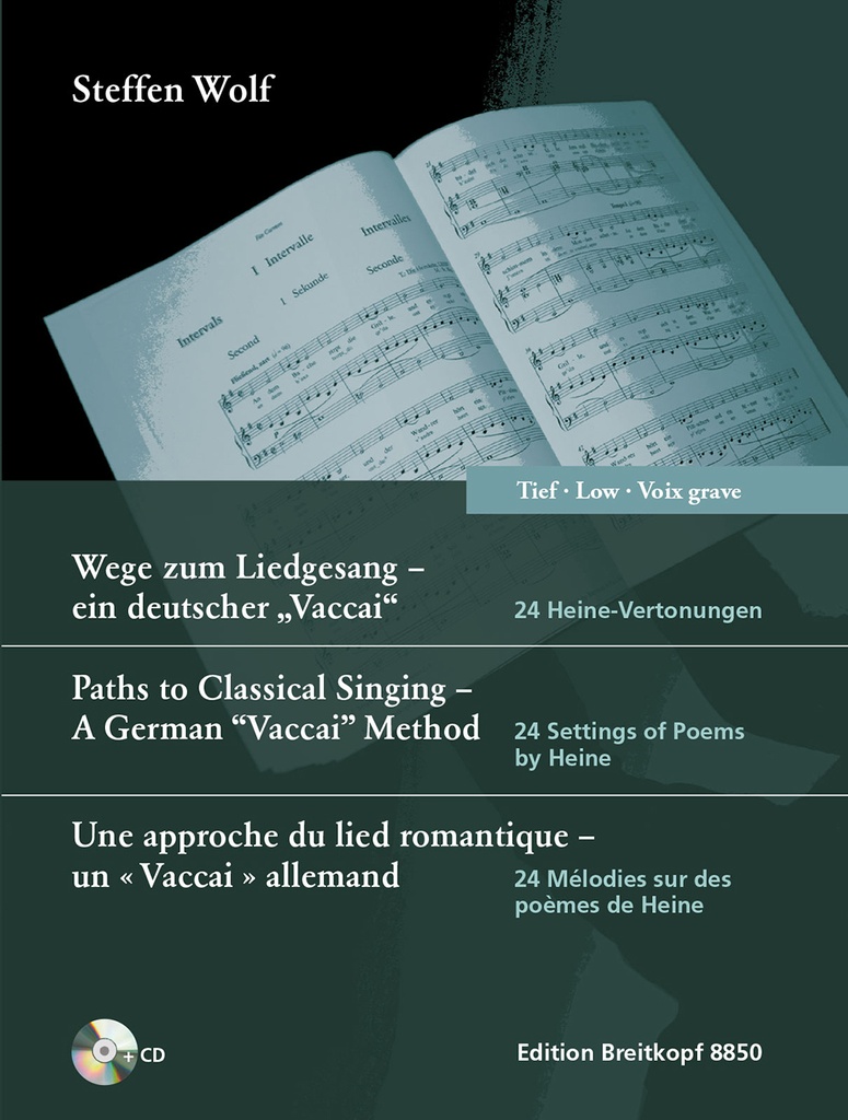 Paths to Classical Singing - A German Vaccai Method (Low voice)