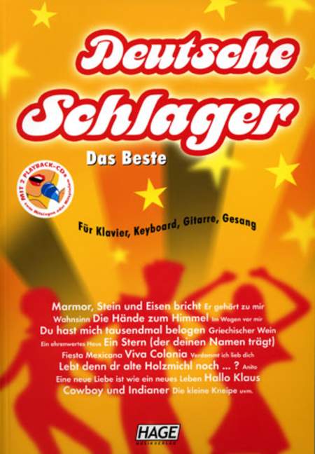 Deutsche Schlager - Das Beste (mit 2 Playback CDs)