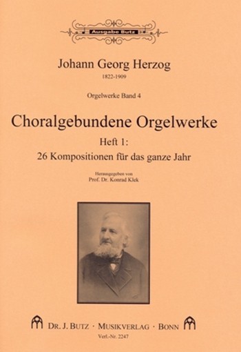 Orgelwerke - Band 4: Choralgebundene Orgelwerke Heft 1 (Für das ganze Jahr)