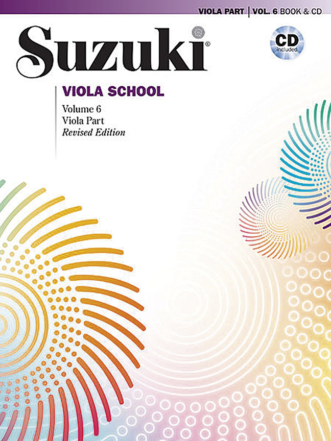 Suzuki Viola School - Vol.6 (Revised) (Viola part & CD)