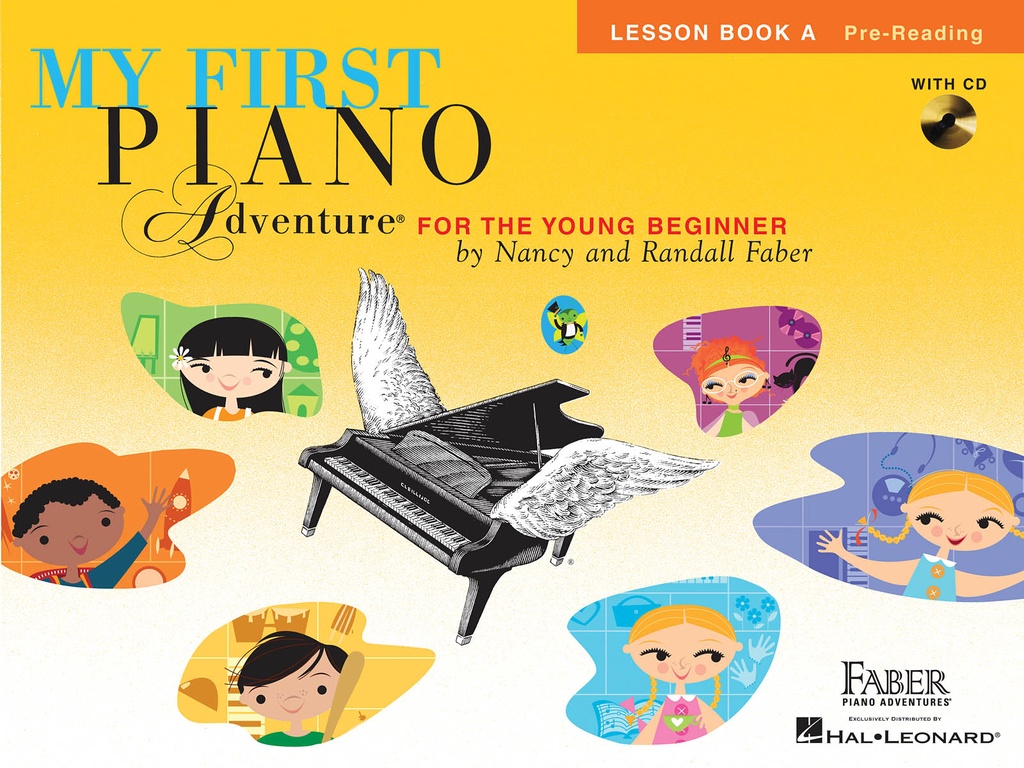 My First Piano Adventure - Lesson book A Pre-Reading  (With CD)