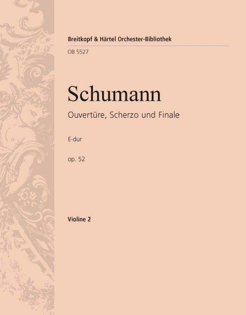 Overture, Scherzo and Finale in E major, Op.52 (Violin 2)