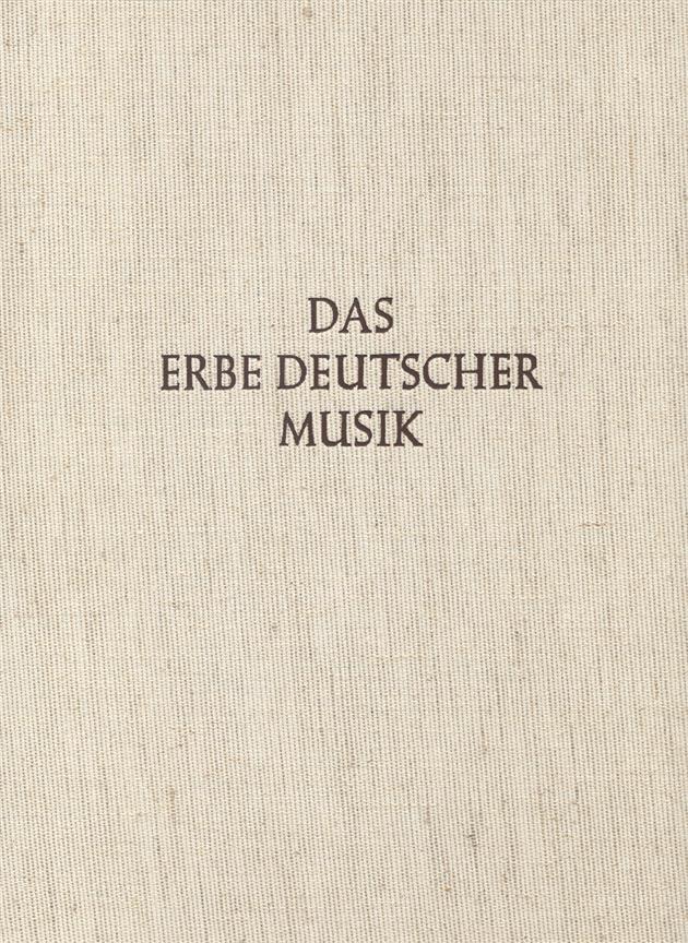 Quartette für drei Melodie-Instrumente und Generalbass. Das Erbe Deutscher Musik V/9