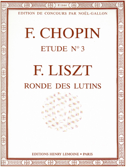 Etude, Op.10 No.3 Tristesse - Ronde des lutins