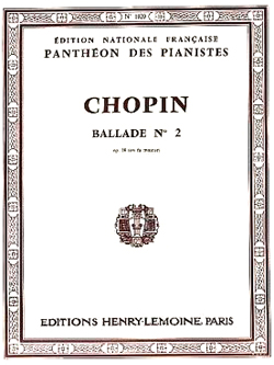 Ballade No.2, Op.38 en Fa maj.