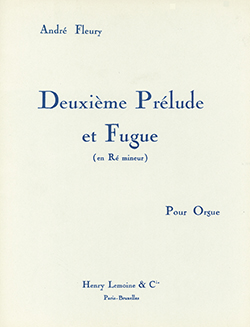 Prélude No.2 et Fugue