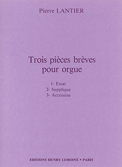 3 Pièces brèves