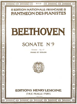 Sonate No.9 Kreutzer