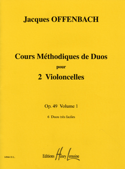 Cours méthodique de duos pour deux violoncelles, Op.49 - Vol.1