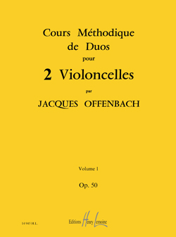 Cours méthodique de duos pour deux violoncelles, Op.50 - Vol.1