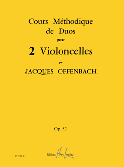 Cours méthodique de duos pour deux violoncelles, Op.52