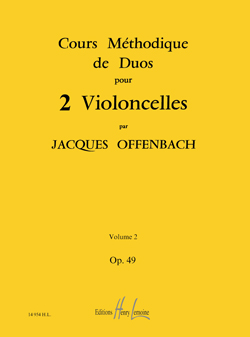 Cours méthodique de duos pour deux violoncelles, Op.49 - Vol.2