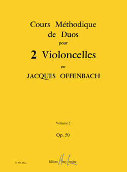 Cours méthodique de duos pour deux violoncelles, Op.50 - Vol.2