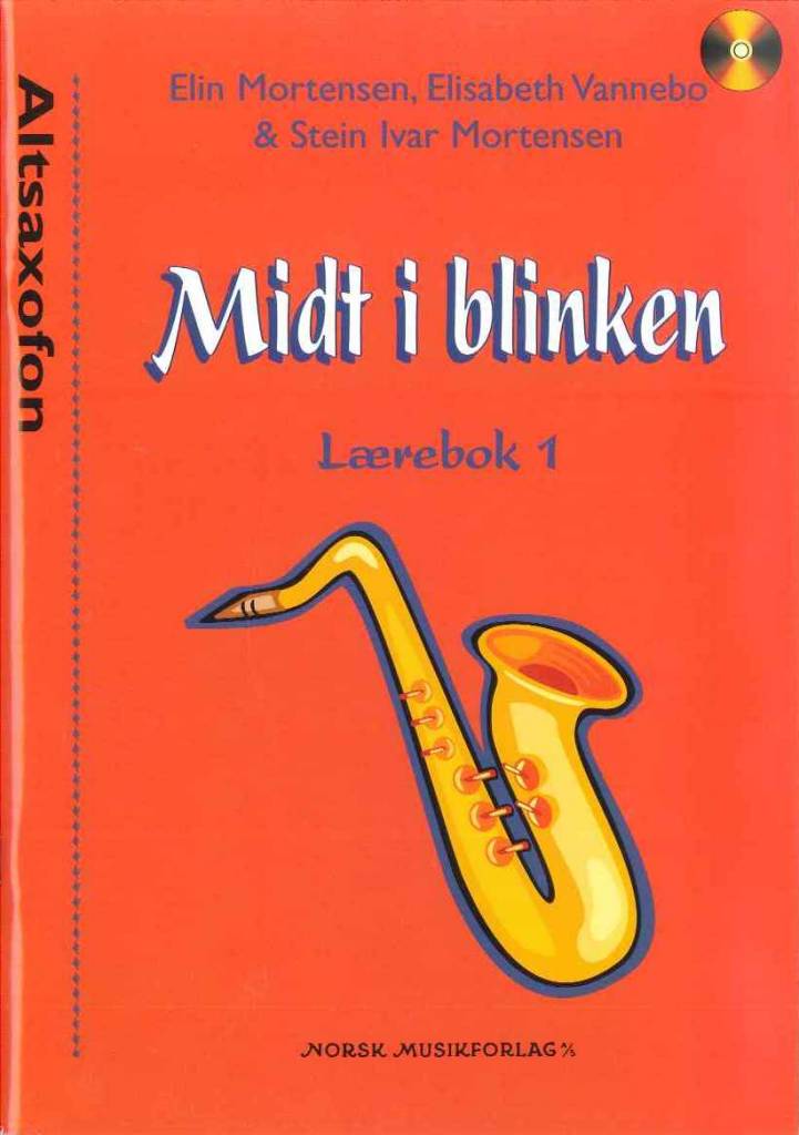 Midt i Blinken - Laerebok 1 (Altsaxofon)