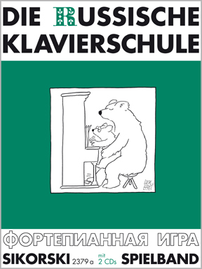 Die Russische Klavierschule - Spielband (Book & cd)