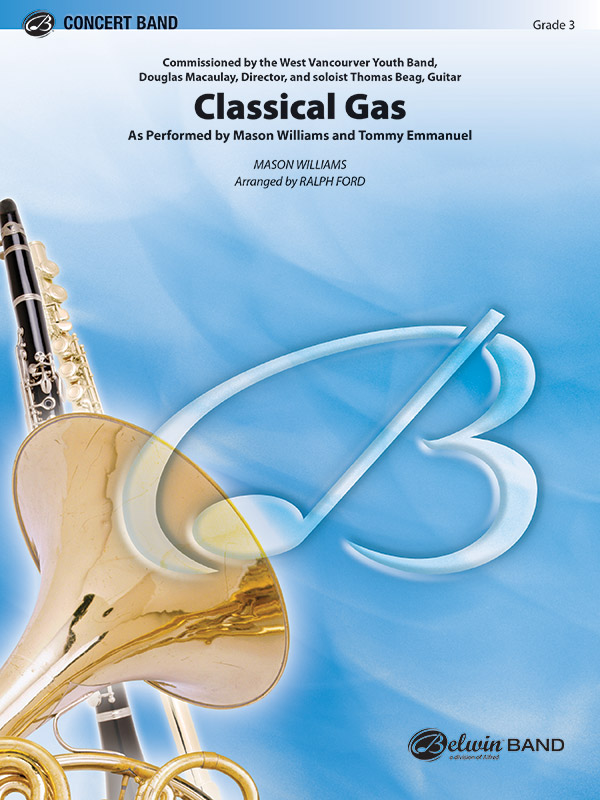 Classical Gas (Concert band score & parts)