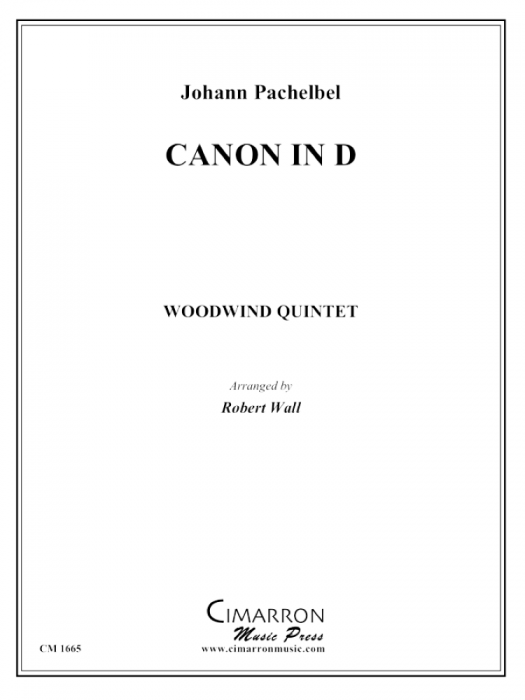 Canon in D (Woodwind quintet)