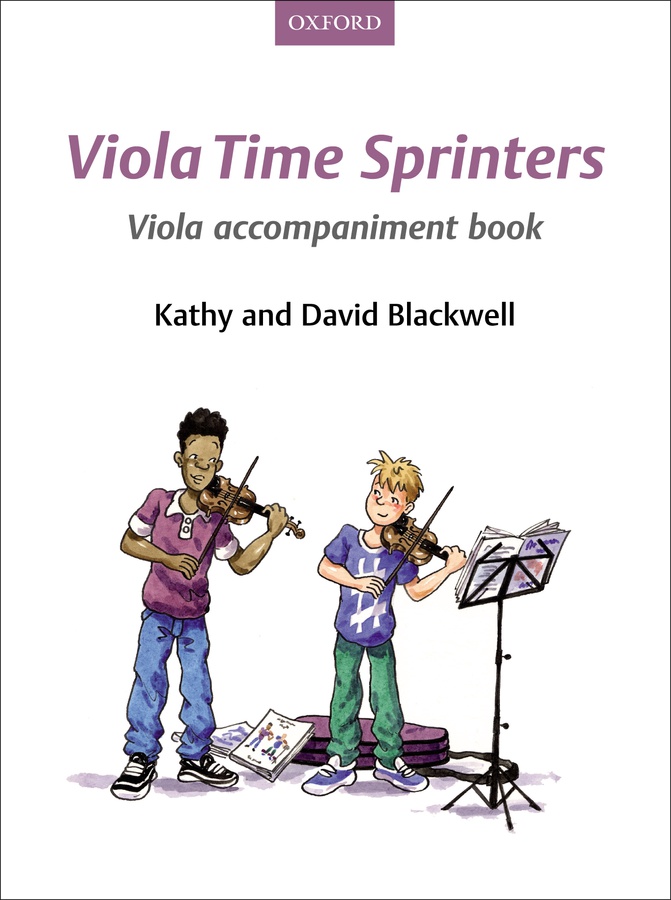 Viola Time Sprinters (Viola accompaniment book)