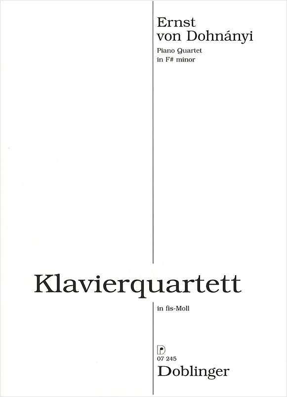 Klavierquartett fis-moll