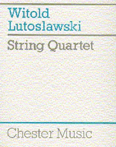 String Quartet (Study score)